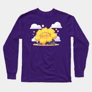 Kawaii Sunflower Baby Long Sleeve T-Shirt
